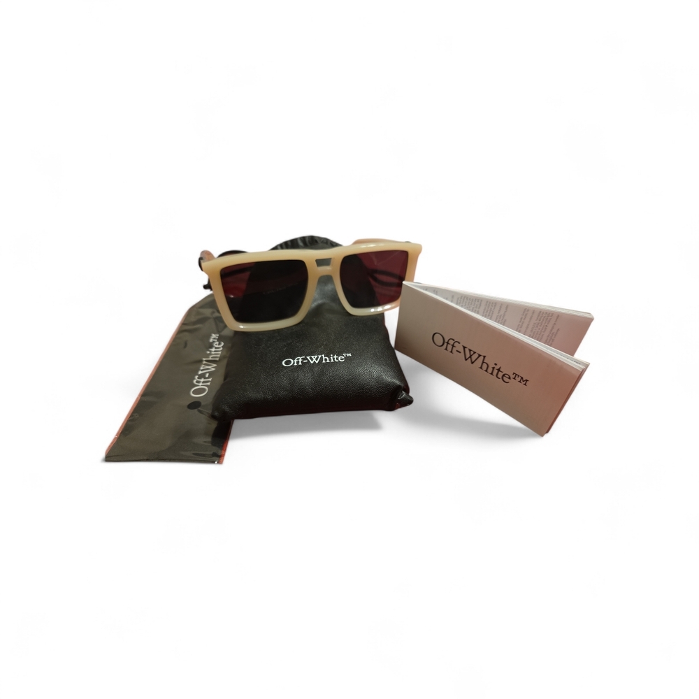 Off-White Cream Sunglasses